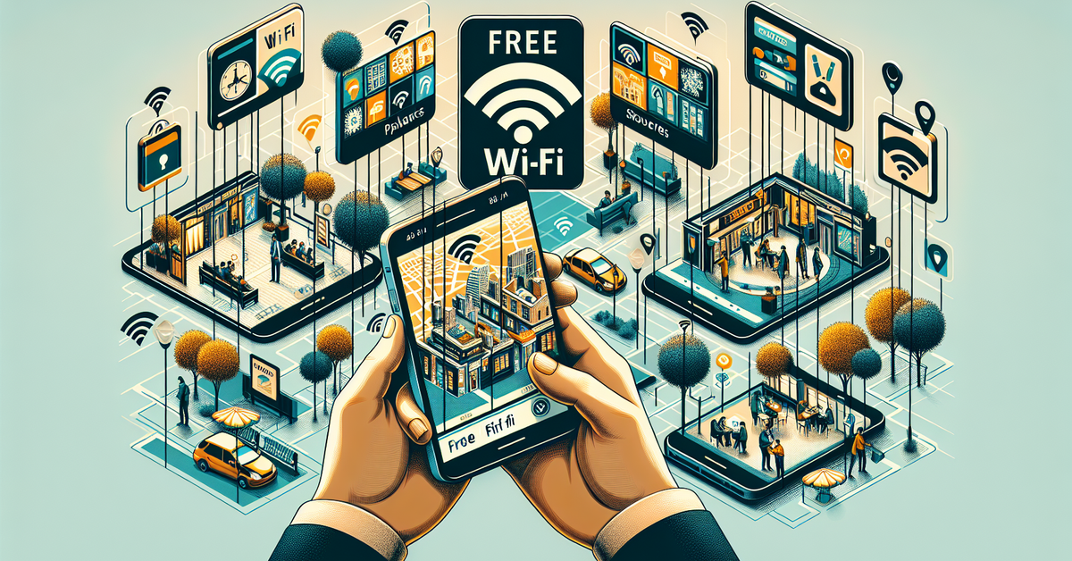 Encontre pontos gratuitos de Wi-Fi na sua área: Dicas rápidas